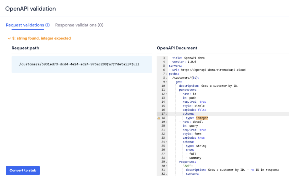 Contract testing
