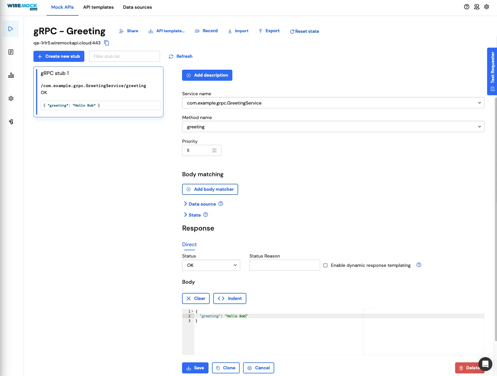 Test gRPC services with faults, delays and chaos