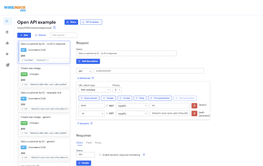 Load testing with WireMock